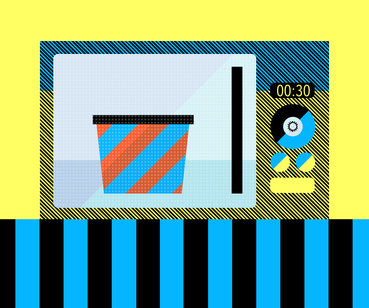 Microwave vector art