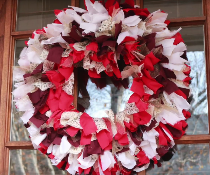 Rag wreath